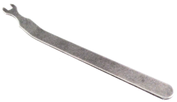 Piano Angled Capstan Screw Wrench, 1/8" Wide