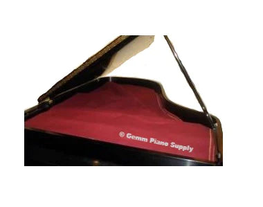Grand Piano String Felt Cover, Red, 1.25 Yards (45")