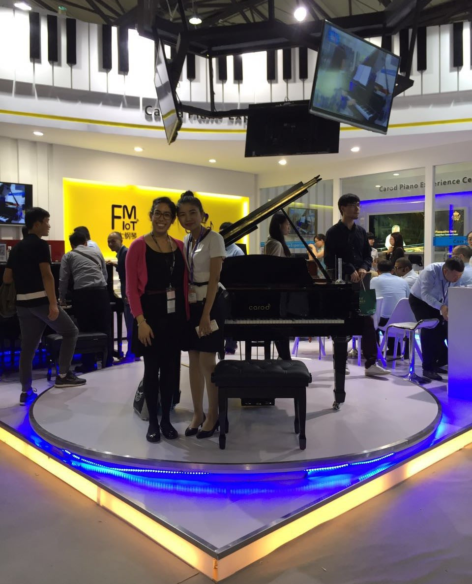 The Shanghai Music Show Carod Piano Booth