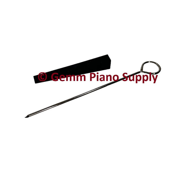 Piano Tuning Rubber Mute 3" x 3/8" with Wire Handles Set of 10