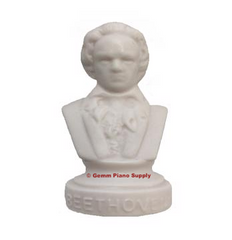 Authentic Beethoven Composer Statuette, 4-1/2" High