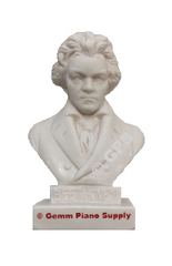 Authentic Beethoven Composer Statuette, 5"- 5-1/2" High