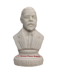 Authentic Debussy Composer Statuette, 4-1/2" High