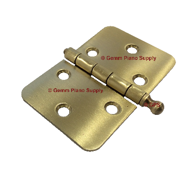 Piano Hinge, Brass 5-7/8 x 2 – Gemm Piano Supply Company
