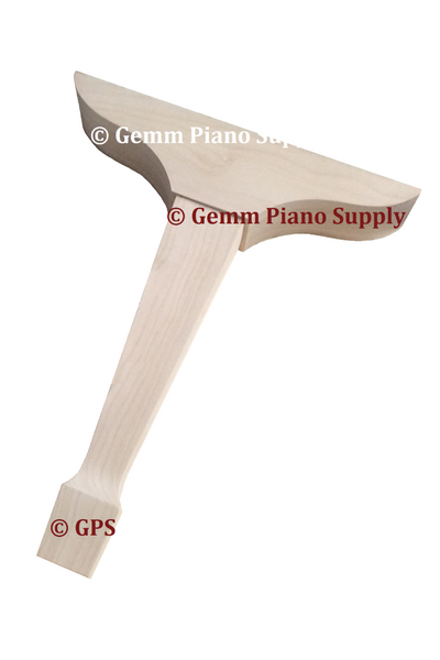 Grand Piano Leg, Spade Large