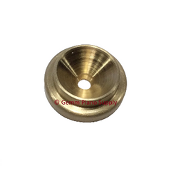Grand Piano Lid Support Cup, Brass