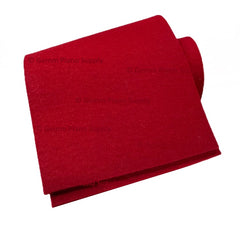 Piano Hammer Butt Felt, Red (Thick) 7-1/2" Wide