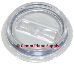 Lucite Piano Caster Cup, Clear