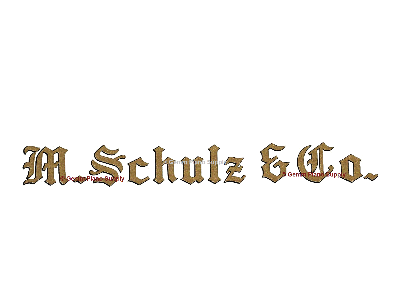 M. Schulz & Co Piano Fallboard Decal