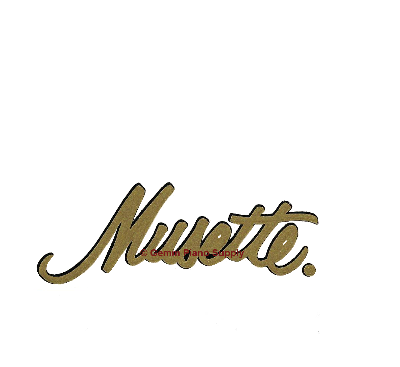 Musette Piano Fallboard Decal
