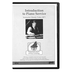 Piano Basic and Intermediate Regulating Technique by Potter - DVD