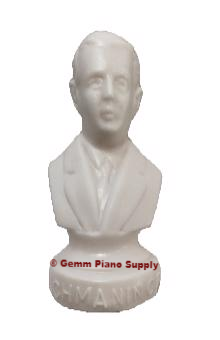 Authentic Rachmaninoff Composer Statuette, 4-1/2" High