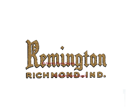 Remington Piano Fallboard Decal