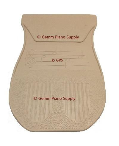Piano Save-A-Rug Rubber Pedal Pad, Beige