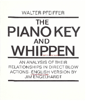 The Piano Key and Whippen, Hardback by Pfeiffer
