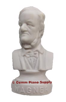 Authentic Wagner Composer Statuette, 4-1/2" High
