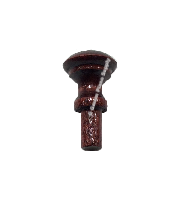 Piano Wood Desk Knob with Peg End Type, Red Mahogany