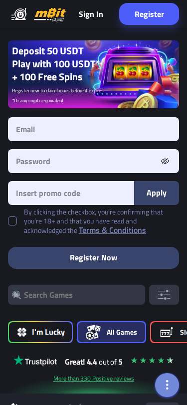 mBit mobile screenshot
